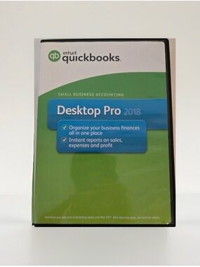 Intuit QuickBooks Desktop Pro 2018 DVD - Lifetime for Windows